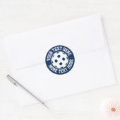 Aangepaste wiffball stickers van feestdagen (Envelop)