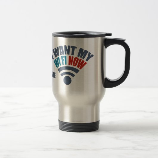 Aangepaste WiFi-mokken Reisbeker (Rechts)