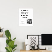Aangepaste WiFi QR | Wat is de WiFi-codeweergave Poster (Thuiskantoor)
