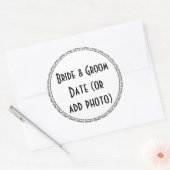 Aangepaste Wijn Bier fles Bruiloft Labels (Envelop)