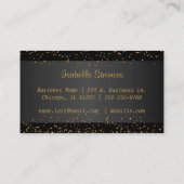 Aangepaste wijn en lips visitekaartje (Achterkant)