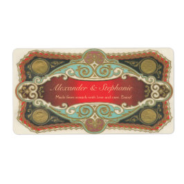 Aangepaste  wijn of Craft Label