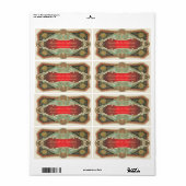 Aangepaste wijn of Craft Label (Full Sheet)