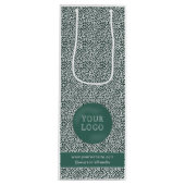 Aangepaste wijntassen met bedrijfscolletjes wijn cadeautas (Voorkant)