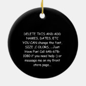 AANGEPASTE WIJNVERLIEZEN 2014 KERAMISCH ORNAMENT (Achterkant)