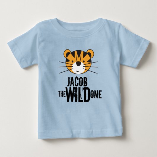 Aangepaste WILD, 1 Tiger, eerste verjaardag (Voorkant)