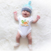 Aangepaste WILD ONE Dinosaurus 1e verjaardag Romper