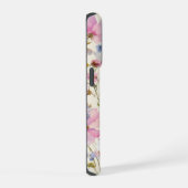 Aangepaste Wilde Bloem Naam iPhone Hoesje (Rechterkant)