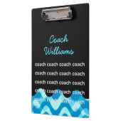 Aangepaste wim-coach of duikcoach klembord (Links)