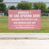 Aangepaste winkel of winkel openen spandoek (Insitu)