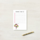 Aangepaste winkellijst opnieuw opstellen post-it® notes (Op bureau)