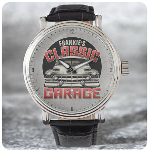 Aangepaste winkels met speciale naam Klassieke aut Horloge