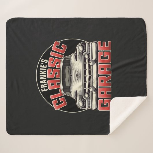 Aangepaste winkels met speciale naam Klassieke aut Sherpa Deken (Voorkant (horizontaal))