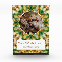 Aangepaste Winter Groene Herfst Bruin Star Christm