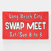 Aangepaste wisselbanner spandoek (Horizontaal)