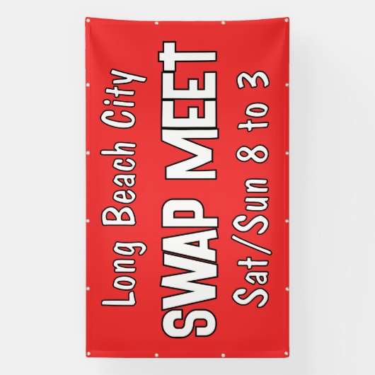 Aangepaste wisselbanner spandoek (Verticaal)