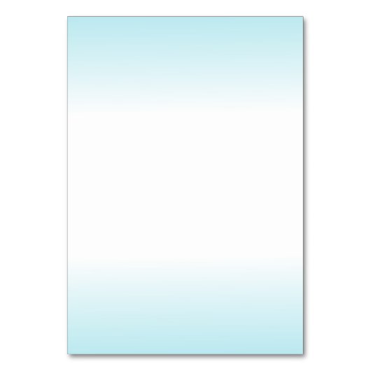 Aangepaste witte blauwe kaarten voor weduwschappen (Achterkant)