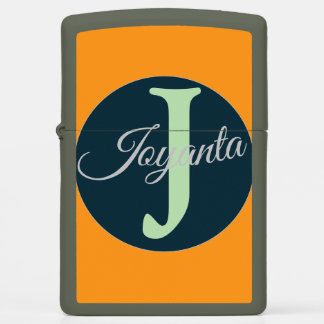 Aangepaste witte Monogram Elegant