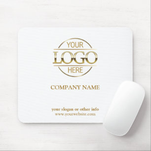 Aangepaste Witte Promotie Bedrijf Zakelijke Logo Muismat