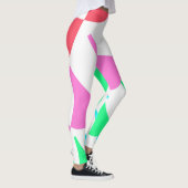 Aangepaste witte regenboogschalen, Leggings (Rechts)
