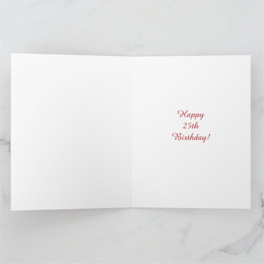 Aangepaste witte strepen en Chevrons op rood Kaart (Binnen)