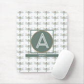 AANGEPASTE WITTE TRENDY LIBEL MUISMAT (Met muis)