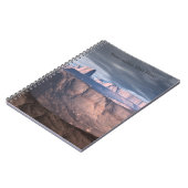 Aangepaste woestijn van ode-spiraallaptop notitieboek (Linkerzijde)