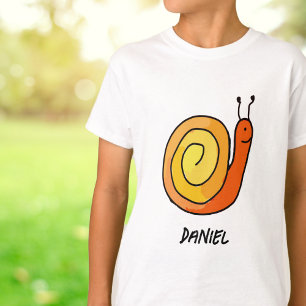 Aangepaste wolslak t-shirt