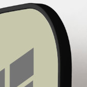 Aangepaste woorden pickleball paddle (Links Detail)