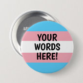 Aangepaste woorden Trans Button (Voorkant /achterkant)