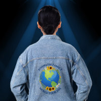 Aangepaste World Tour Aarde in Zonnebloemen Band