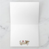 Aangepaste worst Dog Dachshund Moederdag Kaart (Binnen)