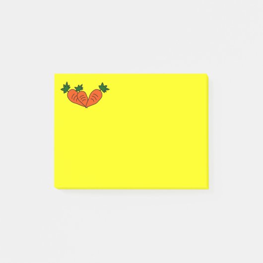 Aangepaste wortelpost-it-Note Post-it® Notes (Voorkant)