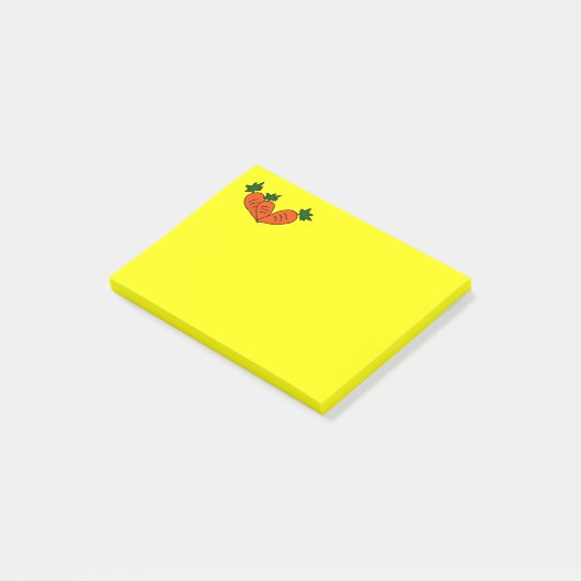 Aangepaste wortelpost-it-Note Post-it® Notes (Schuin)