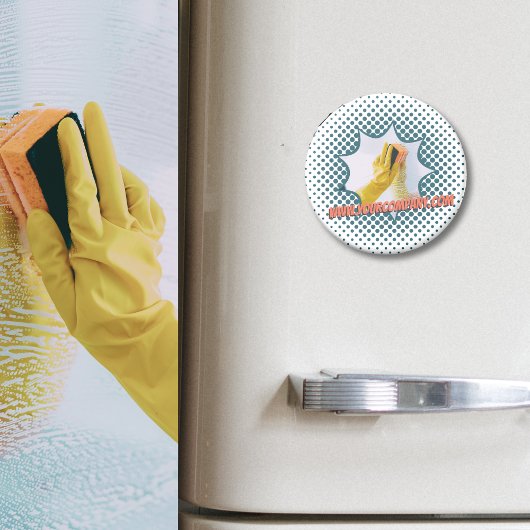 Aangepaste WWWW voor speciale reinigingsservice Magneet