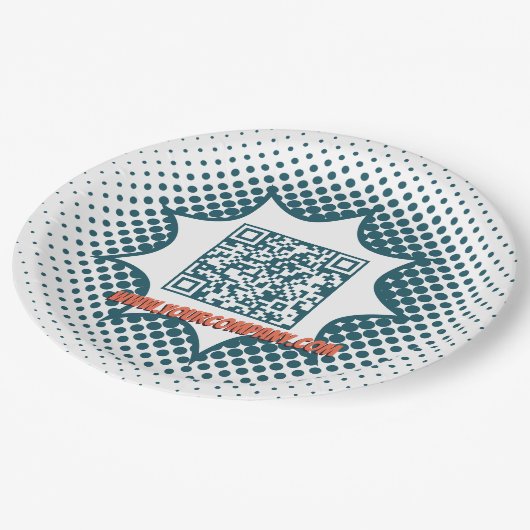 Aangepaste WWWW voor speciale reinigingsservice Papieren Bordje (Gekanteld)