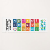 Aangepaste Yoga Mat Gepersonaliseerd - Yoga Docent (Voorkant (horizontaal))