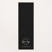 Aangepaste Yoga Studio Business logo website Eenvo Yogamat (Voorkant)