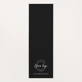 Aangepaste Yoga Studio Business logo website Eenvo Yogamat (Achterkant)