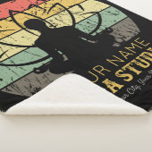 Aangepaste Yoga Studio Fitness Instructor Guru Sherpa Deken (3/4)