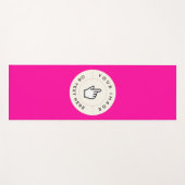 Aangepaste yogamat - jouw tekst/Afbeelding toevoeg (Voorkant (horizontaal))