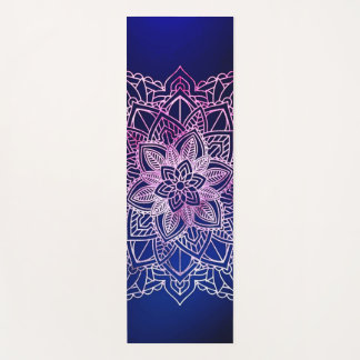 Aangepaste yogamat mandala