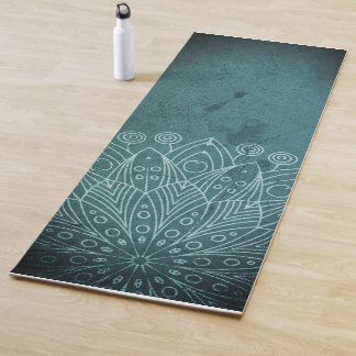 Aangepaste yogamat mandala
