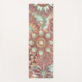 Aangepaste yogamat mandala