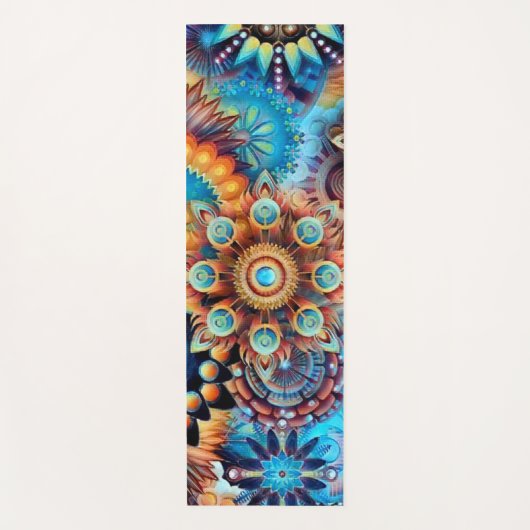 Aangepaste yogamat mandala (Voorkant)