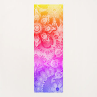 Aangepaste yogamat mandala
