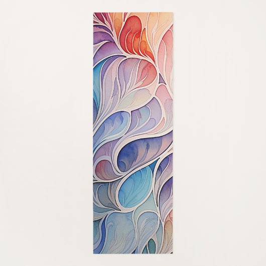 Aangepaste yogamatten met Design Yogamat (Achterkant)