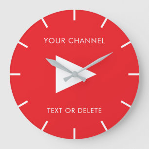 Aangepaste YouTube-kanaalnaam Grote Klok