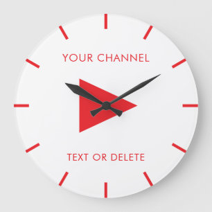 Aangepaste YouTube-kanaalnaam Grote Klok