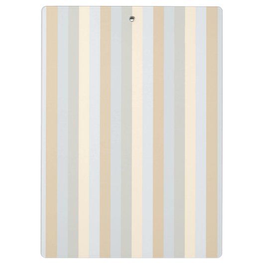 Aangepaste zachte gekleurde grijsstaven - vertical klembord (Achterkant)